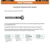 Goujon Ancrage R-XPT M20X200 Acier zingué - 10 pièces