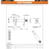 Goujon RACCORDEMENT Métaux 6X35 Acier zingué - 1 pièce