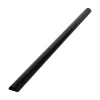 Goulotte décorative demi-ronde noire auto-adhésive D-Line 50 x 25 mm, 1 m