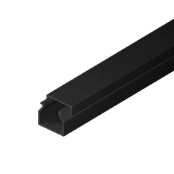 Goulotte électrique PVC 15x10 mm 2 m anthracite EDO