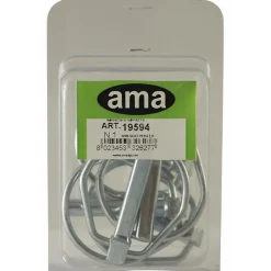 Goupille clips poire diam 11 sous blister (5 pièces)