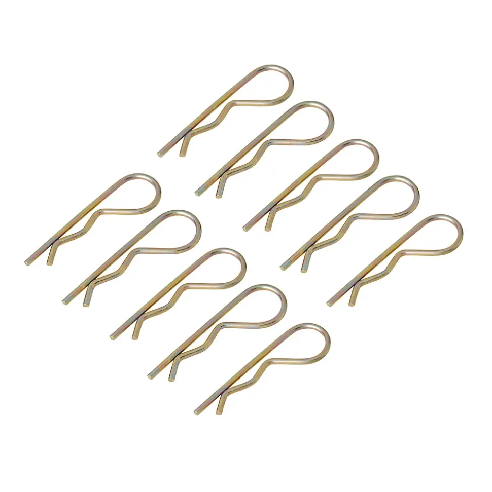 Goupille en acier jaune 3 x 72 mm Diall