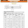Goupille Fendue Acier zingué 2.5X36 - 200 pièces
