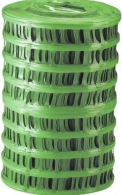 Grillage avertisseur Fitt en PVC coloris rouge L.25 m x l.30 cm Fitt