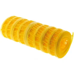 Grillage avertisseurs jaune, L.25 x l.0,3 m