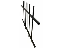 Grille de Defense DISTRI pour Fenetre H 125 cm x L 80 cm (côte tableau)