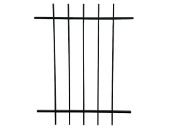 Grille de Defense DISTRI pour Fenetre H 125 cm x L 80 cm (côte tableau)