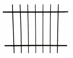 Grille de Defense DISTRI pour Fenetre H 95 cm x L 100 cm (côte tableau)