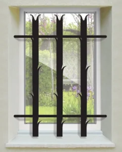 Grille de Defense Epis pour Fenetre H 75 cm x L 140 cm (côte tableau)