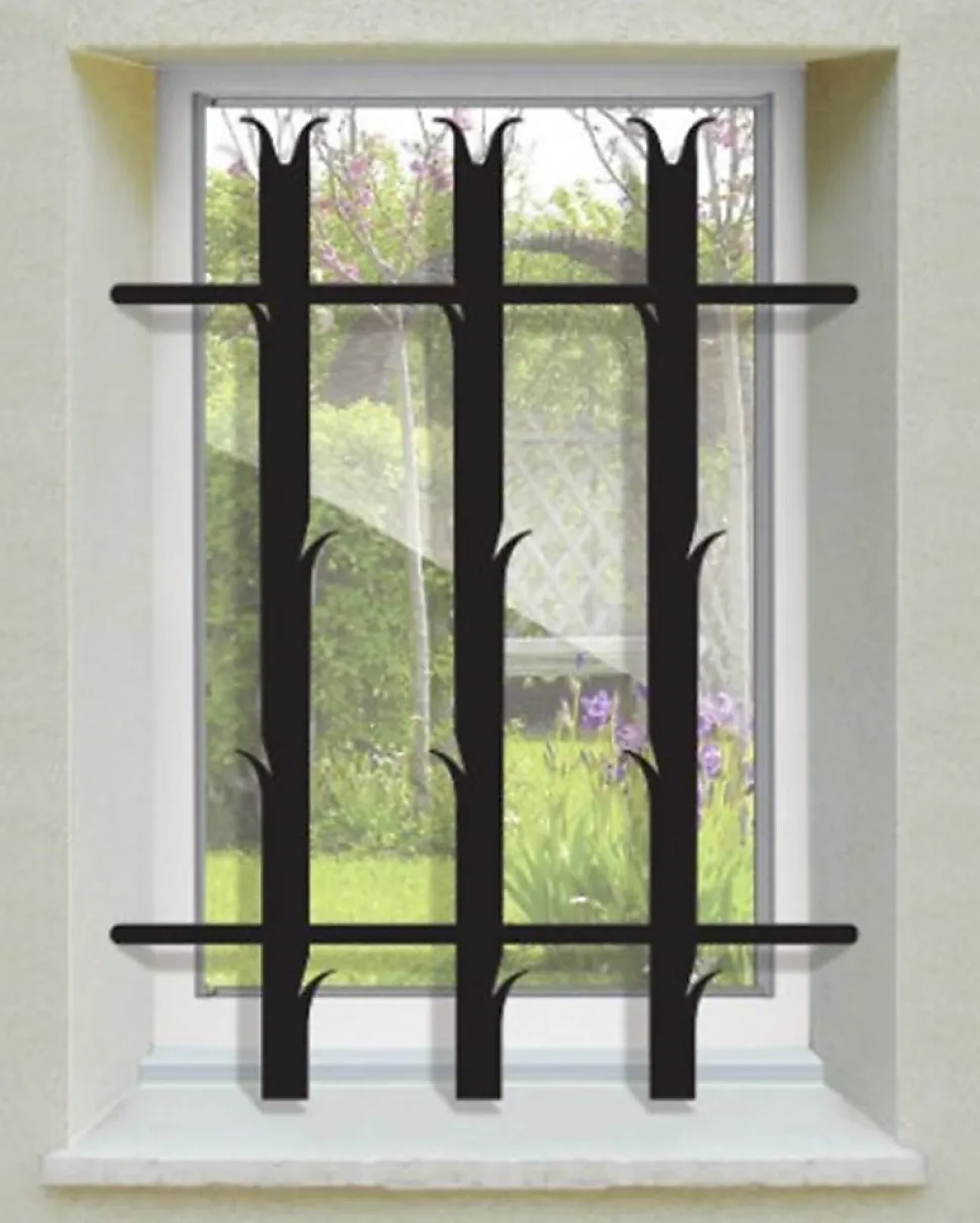 Grille de Defense Epis pour Fenetre H 75 cm x L 140 cm (côte tableau)