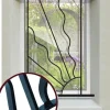 Grille de Defense Estivale pour Fenetre H 75 cm x L 80 cm (côte tableau)