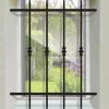 Grille de Defense Manoir pour Fenetre H 65 cm x L 60 cm (côte tableau)