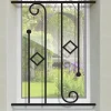 Grille de Defense Melania pour Fenetre H 105 cm x L 120 cm (côte tableau)