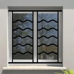 Grille de Defense Oceane pour Fenetre H 105 cm x L 100 cm (côte tableau)