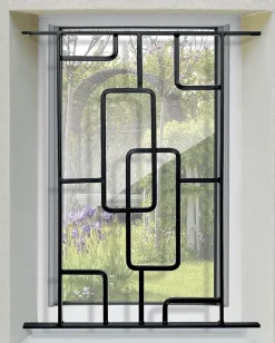 Grille de Defense Structural pour Fenetre H 95 cm x L 60 cm (côte tableau)