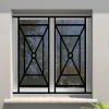 Grille de Defense Tolosa pour Fenetre H 125 cm x L 120 cm (côte tableau)