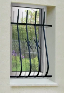 Grille de Defense Udine pour Fenetre H 95 cm x L 120 cm (côte tableau)