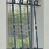 Grille de Defense Volute pour Fenetre H 65 cm x L 120 cm (côte tableau)