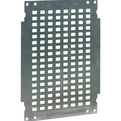 Grille De Montage Perforée En Acier Galavnisé Pour Coffret 300mmx250mm Polyester Ip66 Ide
