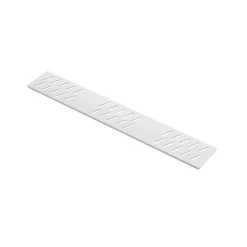 Grille d'évacuation l.79,5 cm pour receveur de douche Pedra et Pure 2, blanc, Galedo