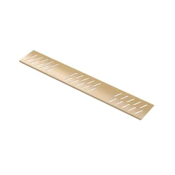 Grille d'évacuation l.69,5 cm pour receveur de douche Pedra et Pure 2, doré, Galedo