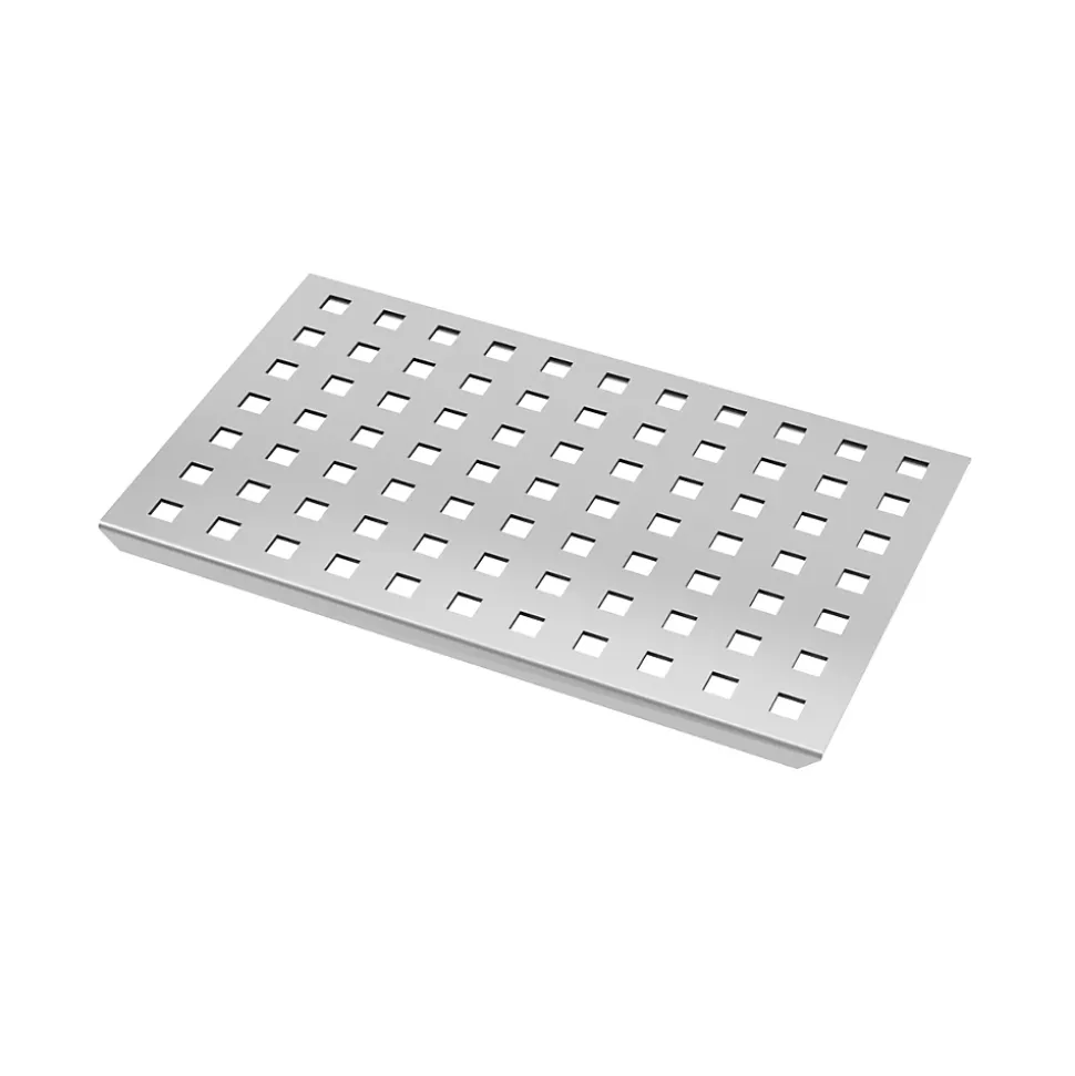 Grille perforée en inox pour receveur - 20.15x12.3x0.55cm - ROCK 2 GRID DRILL