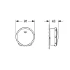 Grohe Façade système de vidage par remplissage Baignoire Talentofill