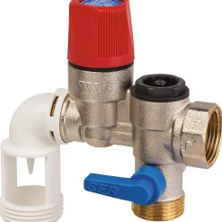 Groupe de sécurité coudé - Inox - Watts industries - 3/4'