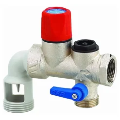 GROUPE DE SECURITE COUDE INOX 34 SFR CHAUFFE-EAU