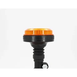 Gyrophare 30 LED IP67 - Fixation flexible pour tige - 12/24V