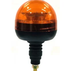 Gyrophare Flash rotatif ZBOX 39 Led 12-24v avec fixation à boulonner sur tige flexible