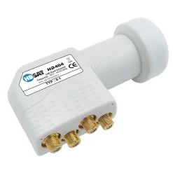 HD404 LNB Quad Full HD 4K Tête Parabole 4 sorties 0,1dB Compatible ASTRA EUTELSAT HDSAT