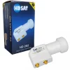 HD202 LNB Twin Full HD 4K Tête Parabole 2 sorties 0,1dB HDSAT
