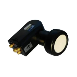 HD404S LNB Quad 0,1dB Gold Edition Compatible FULL HD 4K Astra HDSAT