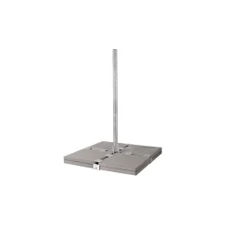 HERKULES XL Support Terrasse Acier Galva 1,2m pour Fixation Parabole Antenne Satellite HDSAT