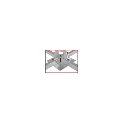 HERKULES XL Support Terrasse Acier Galva 1,2m pour Fixation Parabole Antenne Satellite HDSAT
