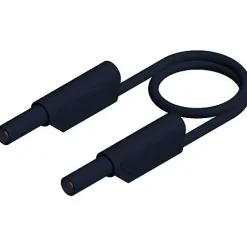 Hirschmann MLS WS 25/2,5 sw 934086100 - cordon de mesure sécurité 0,25 m 4 mm