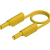 Hirschmann Test & Measurement Cordon de mesure de sécurité 2 m jaune 4 mm 32 A 1000 V