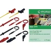 Hirschmann Test & Measurement MMS 2040 Set de cordons de mesure de sécurité CAT III 1000 V, 16 A, 1 m