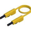 Hirschmann Test & Measurement Cordon de mesure MLB 50/1 V ge 0,5 m banane 4 mm jaune