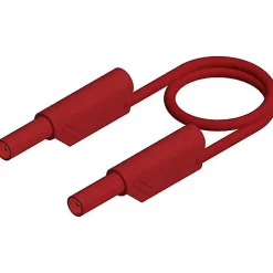 Hirschmann Test & Measurement MLS WS 50/1 rt 0,50 m cordon de mesure sécurité 4 mm 16 A 1000 V