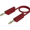 Hirschmann Test & Measurement MLN 25/2,5 RT cordon de mesure banane rouge - 250 mm, 32 A, 30/60 V, garantie 2 ans.