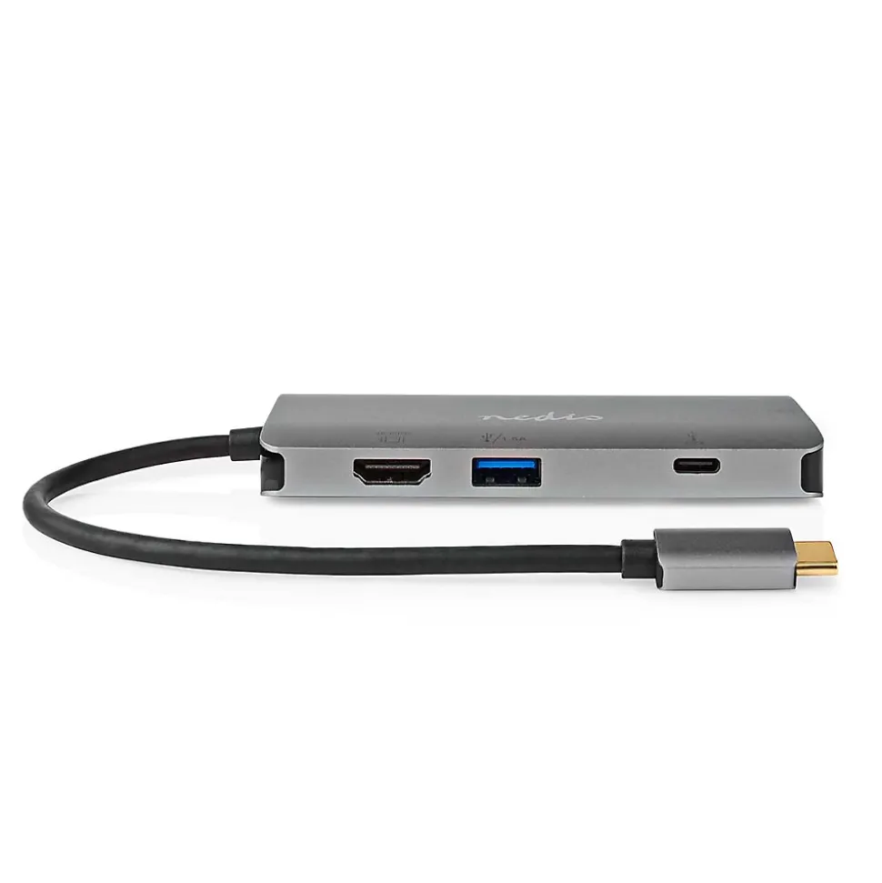 Hub type C 3.2 type C HDMI/RJ45/USB NEDIS