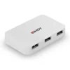 Hub USB 3.0 Basic 4 ports Blanc LINDY
