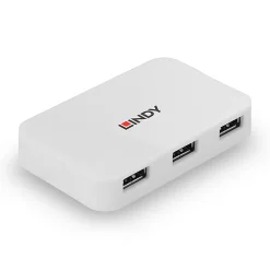 Hub USB 3.0 Basic 4 ports Blanc LINDY
