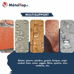 Hydrofuge Facade - Metaltop - Incolore - Pot 5L