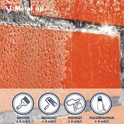 Hydrofuge Facade - Metaltop - Incolore - Pot 5L