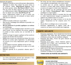 ImperGuard Ultra Formule Végétale Imperméabilisant Super Antitache Incolore Toute Pierre 5L 50m2