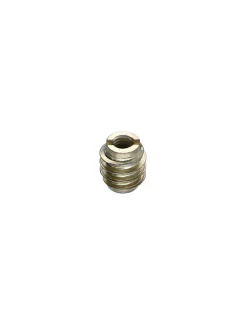 Insert fileté bois fendu 13X15 M6 Acier zingué - 30 pièces