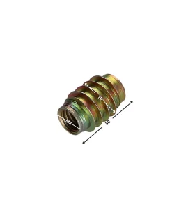 Insert Non fendue Bichromaté M8 15X30 - 1 pièce